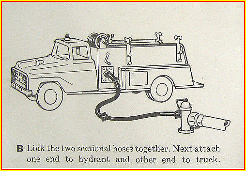 1962 Model 926 Suburban Pumper Instruction Booklet Page 2