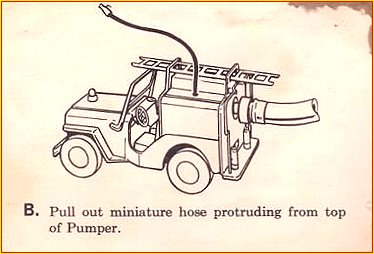 1964 Model 425 Jeep Pumper Instruction Sheet Page 2
