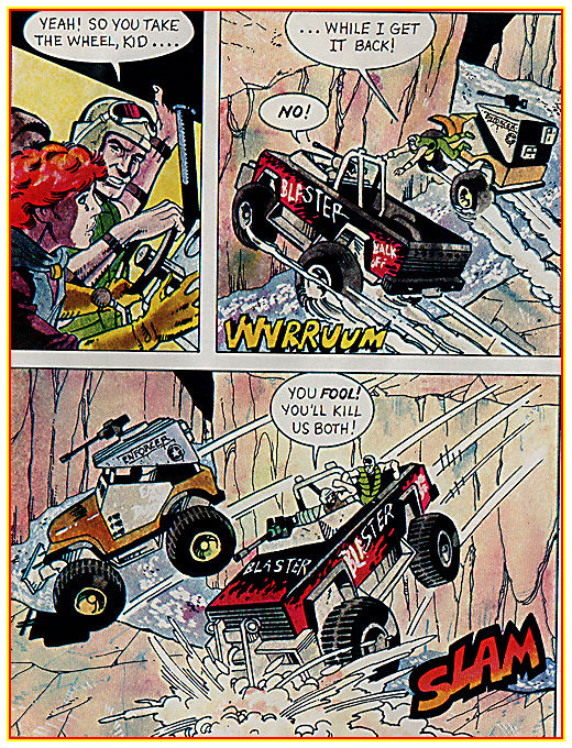 1986 Steel Monster Comic Book Page 11
