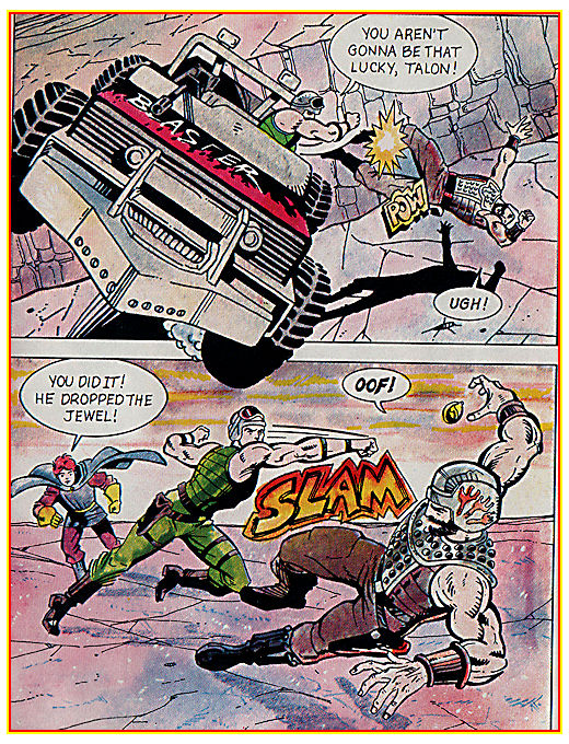 1986 Steel Monster Comic Book Page 12
