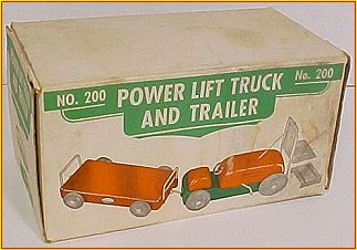 1948 Model 200 Power Lift Truck and Trailer