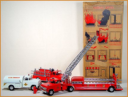 1958 Model B213 Tonka Fire Department Set