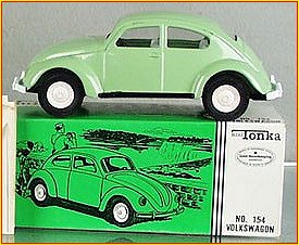 1966 Model 154 Sea Foam Green Volkswagen Beetle Bug