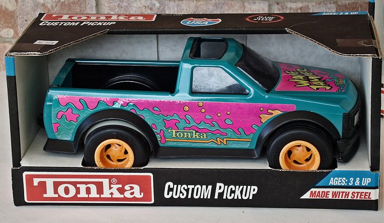 1992 Tonka Model 92012 Custom Pickup With Wave Jammer Graphics #043
