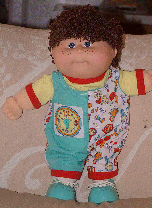 Cabbage Patch Kid - Turquoise Pj's - Toddler Size - #023